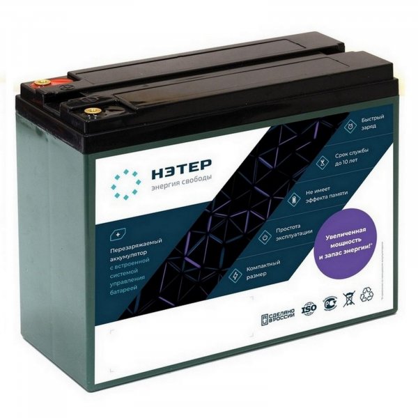 Аккумулятор LiFePO4 36V 12Ah НЭТЕР (LFP12-38.4_12-20P6)